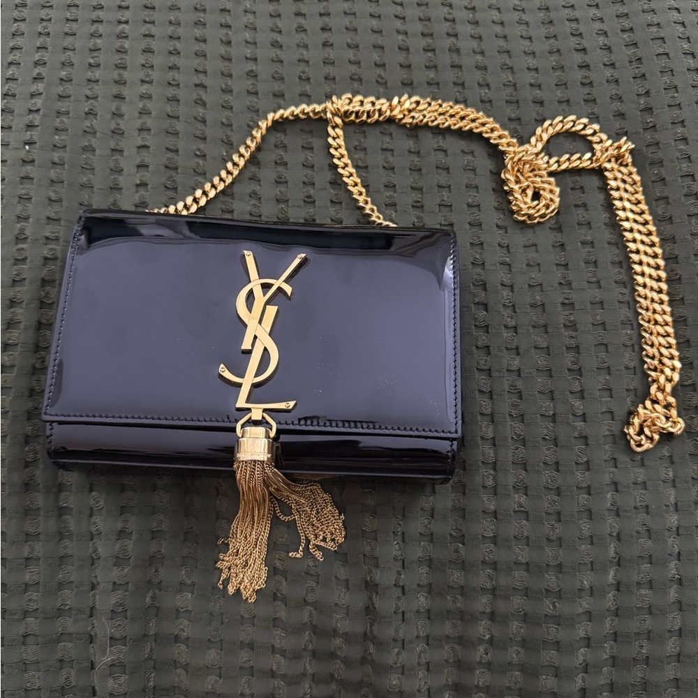 Saint Laurent Leather Kate Crossbody Bag